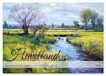 Havelland - Impressionistische Visionen einer idyllischen Region (Wandkalender 2024 DIN A4 quer), CALVENDO Monatskalender
