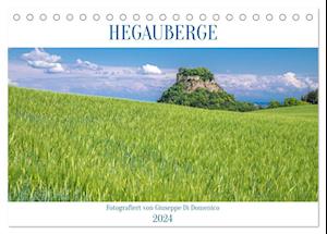 HEGAUBERGE (Tischkalender 2024 DIN A5 quer), CALVENDO Monatskalender