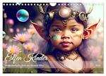 Elfen Kinder - Die zauberhafte Welt der kleinen Elfen (Wandkalender 2024 DIN A4 quer), CALVENDO Monatskalender