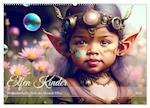 Elfen Kinder - Die zauberhafte Welt der kleinen Elfen (Wandkalender 2024 DIN A2 quer), CALVENDO Monatskalender