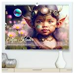 Elfen Kinder - Die zauberhafte Welt der kleinen Elfen (hochwertiger Premium Wandkalender 2024 DIN A2 quer), Kunstdruck in Hochglanz