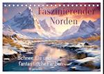 Faszinierender Norden (Tischkalender 2025 DIN A5 quer), CALVENDO Monatskalender