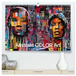 Abstrakt color Art (hochwertiger Premium Wandkalender 2025 DIN A2 quer), Kunstdruck in Hochglanz