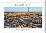 Bonjour Paris (Tischkalender 2025 DIN A5 quer), CALVENDO Monatskalender