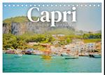 Capri - Im Golf von Neapel. (Tischkalender 2025 DIN A5 quer), CALVENDO Monatskalender