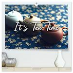 It's Tea Time (hochwertiger Premium Wandkalender 2025 DIN A2 quer), Kunstdruck in Hochglanz