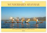 Wunderbares Myanmar (Wandkalender 2025 DIN A4 quer), CALVENDO Monatskalender