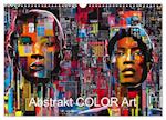 Abstrakt color Art (Wandkalender 2025 DIN A3 quer), CALVENDO Monatskalender
