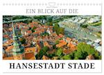 Ein Blick auf die Hansestadt Stade (Wandkalender 2025 DIN A4 quer), CALVENDO Monatskalender