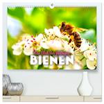 Die Welt der fleißigen Bienen (hochwertiger Premium Wandkalender 2025 DIN A2 quer), Kunstdruck in Hochglanz