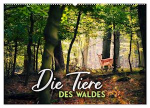 Die Tiere des Waldes (Wandkalender 2025 DIN A2 quer), CALVENDO Monatskalender