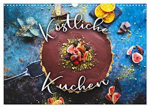 Köstliche Kuchen (Wandkalender 2025 DIN A3 quer), CALVENDO Monatskalender