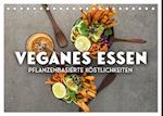 Veganer Essen - Pflanzenbasierte Köstlichkeiten (Tischkalender 2025 DIN A5 quer), CALVENDO Monatskalender