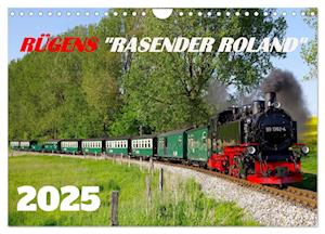 Rügens "rasender Roland" (Wandkalender 2025 DIN A4 quer), CALVENDO Monatskalender