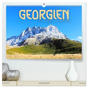 Georgien - Einmalige Landschaften (hochwertiger Premium Wandkalender 2025 DIN A2 quer), Kunstdruck in Hochglanz