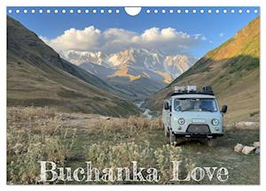 UAZ 452 Buchanka Love (Wandkalender 2025 DIN A4 quer), CALVENDO Monatskalender