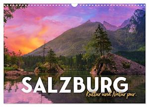 Salzburg - Kultur und Natur pur. (Wandkalender 2025 DIN A3 quer), CALVENDO Monatskalender