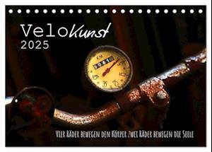 Velo Kunst (Tischkalender 2025 DIN A5 quer), CALVENDO Monatskalender