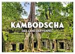 Kambodscha - Das Land der Tempel. (Wandkalender 2025 DIN A2 quer), CALVENDO Monatskalender