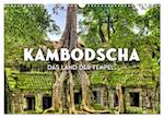 Kambodscha - Das Land der Tempel. (Wandkalender 2025 DIN A3 quer), CALVENDO Monatskalender