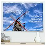 Mandø - Perle im dänischen Wattenmeer (hochwertiger Premium Wandkalender 2025 DIN A2 quer), Kunstdruck in Hochglanz