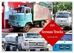 German Trucks - Deutsche LKW in Kuba (Wandkalender 2025 DIN A3 quer), CALVENDO Monatskalender