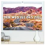 Weisheit - Der Weg ist das Ziel (hochwertiger Premium Wandkalender 2025 DIN A2 quer), Kunstdruck in Hochglanz