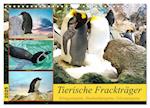 Tierische Frackträger (Wandkalender 2025 DIN A4 quer), CALVENDO Monatskalender