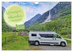 Norwegen erkunden mit dem Wohnmobil (Wandkalender 2025 DIN A4 quer), CALVENDO Monatskalender