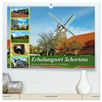 Erholungsort Schortens (hochwertiger Premium Wandkalender 2025 DIN A2 quer), Kunstdruck in Hochglanz