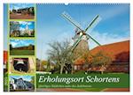 Erholungsort Schortens (Wandkalender 2025 DIN A2 quer), CALVENDO Monatskalender