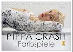 PIPPA CRASH - Farbspiele (Tischkalender 2025 DIN A5 quer), CALVENDO Monatskalender