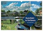 Bootsfahrt in Giethoorn (Wandkalender 2025 DIN A3 quer), CALVENDO Monatskalender