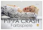 PIPPA CRASH - Farbspiele (Wandkalender 2025 DIN A2 quer), CALVENDO Monatskalender