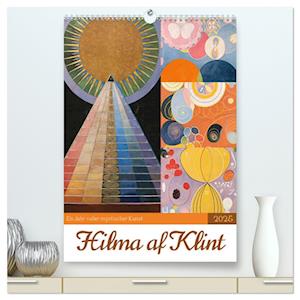 Hilma af Klint - Ein Jahr voller mystischer Kunst (hochwertiger Premium Wandkalender 2025 DIN A2 hoch), Kunstdruck in Hochglanz