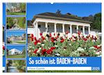 So schön ist Baden-Baden (Wandkalender 2025 DIN A2 quer), CALVENDO Monatskalender