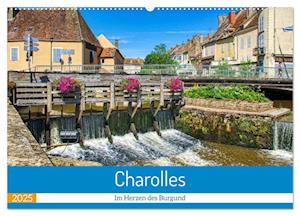 Charolles - Im Herzen des Burgund (Wandkalender 2025 DIN A2 quer), CALVENDO Monatskalender