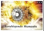 Mandalas 2025 - Beruhigende Momente (Tischkalender 2025 DIN A5 quer), CALVENDO Monatskalender