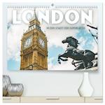 London - In der Stadt der Superlative. (hochwertiger Premium Wandkalender 2025 DIN A2 quer), Kunstdruck in Hochglanz