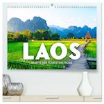 Laos - Abseits der Touristenströme. (hochwertiger Premium Wandkalender 2025 DIN A2 quer), Kunstdruck in Hochglanz