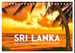 Sri Lanka - Eine wahre Perle im Indischen Ozean (Tischkalender 2025 DIN A5 quer), CALVENDO Monatskalender