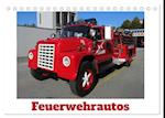 Feuerwehrautos (Tischkalender 2025 DIN A5 quer), CALVENDO Monatskalender