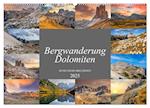 Bergwanderung Dolomiten rund um die Drei Zinnen (Wandkalender 2025 DIN A2 quer), CALVENDO Monatskalender