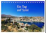 Ein Tag auf Symi (Tischkalender 2025 DIN A5 quer), CALVENDO Monatskalender