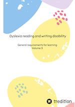 Dyslexia reading and writing disability