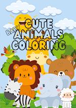 CUTE BABY ANIMALS COLORING BOOK