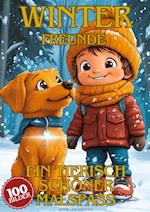 Winterfreunde ¿ Ein tierisch schöner Malspaß