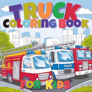 Fun Trucks Coloring Book for Kids