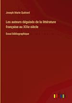 Les auteurs déguisés de la littérature française au XIXe siècle