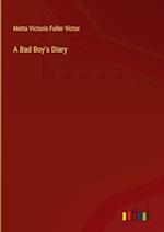 A Bad Boy's Diary